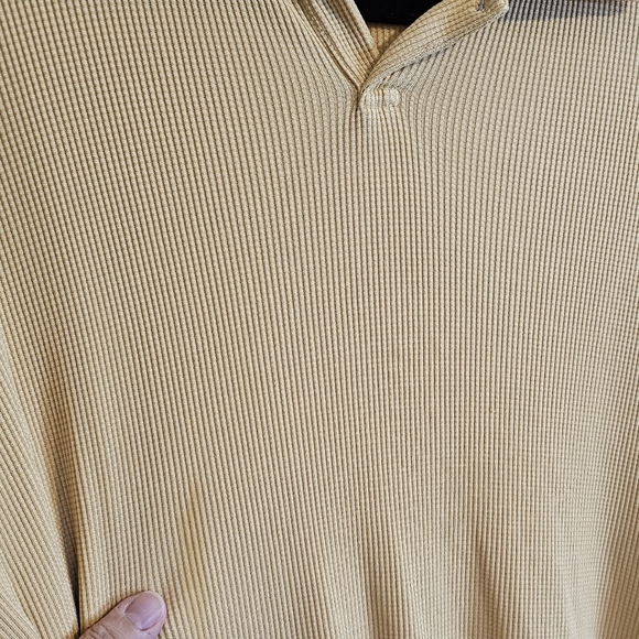 LOT Of 2 Jhane Barnes 72% Silk Shirts Baby Blue And Yellow - Picture 6 of 9